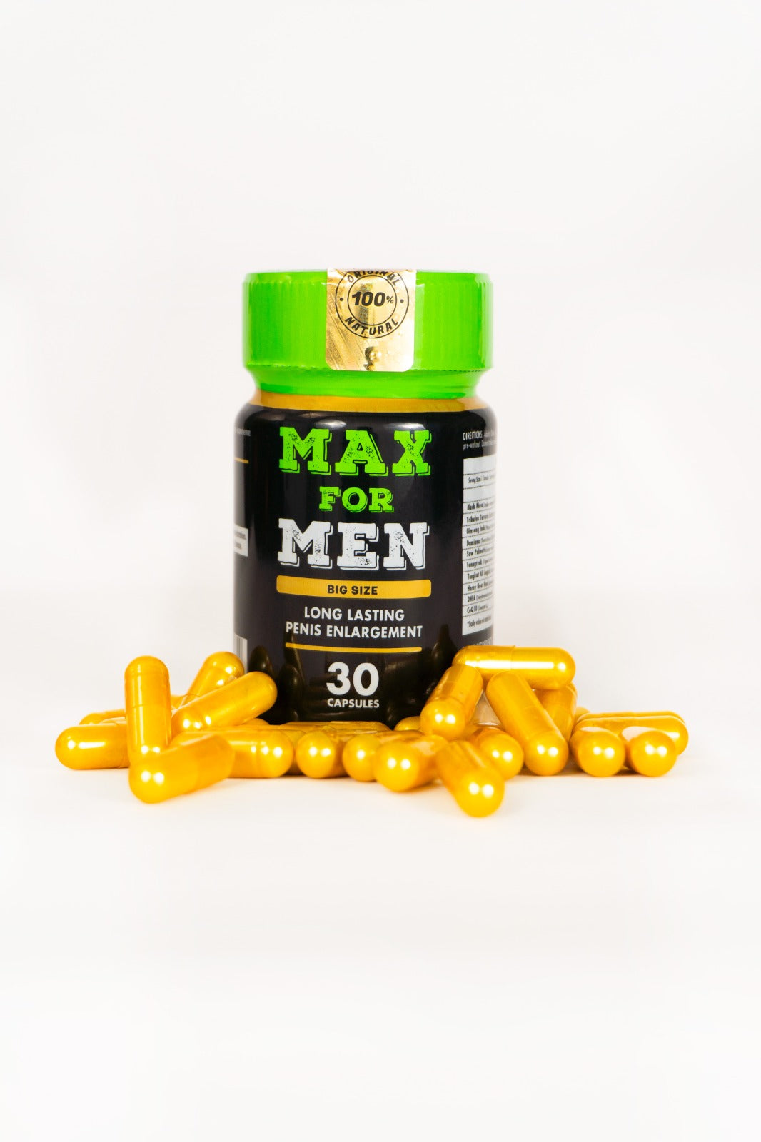 MAX FOR MEN X 30 CAPS (BODEGA E)
